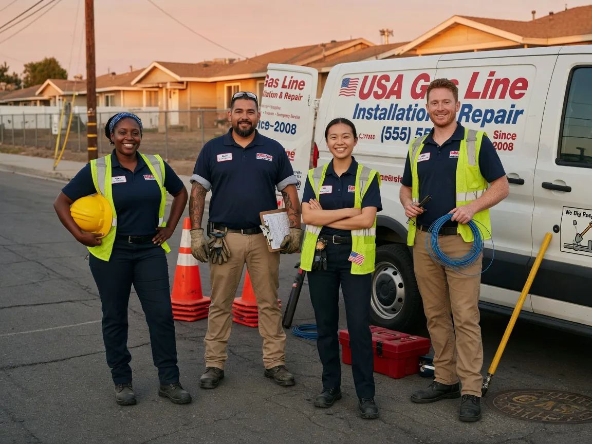 Gas Line Installation company in Milner, GA